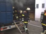 Die Trupps verlassen den Container nach ca. 20 Minuten.brFoto: Feuerwehr Halberstadt