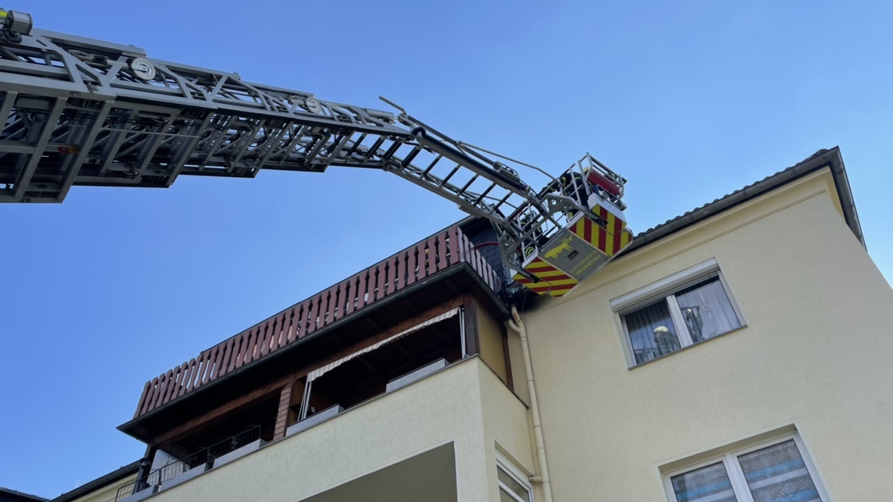 Balkonbrand – Westerhäuser Straße