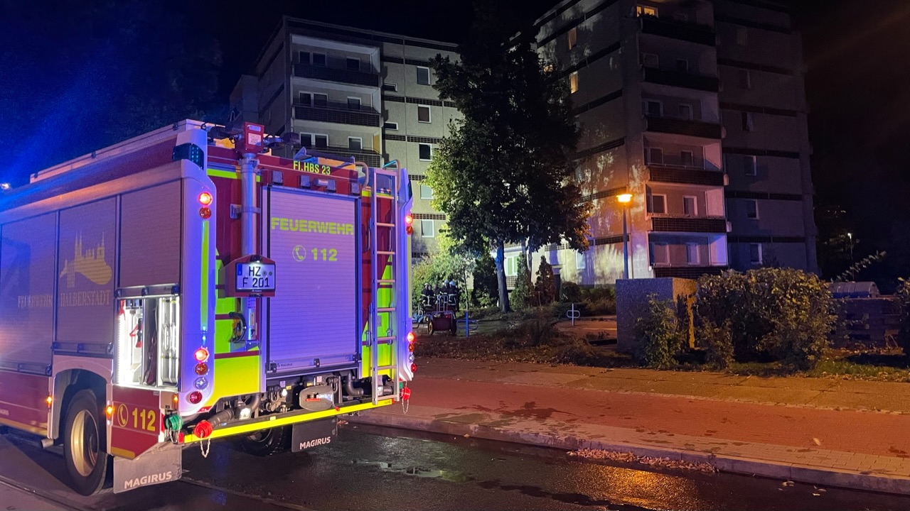 B2 – Wohnungsbrand – Erich-Weinert-Straße