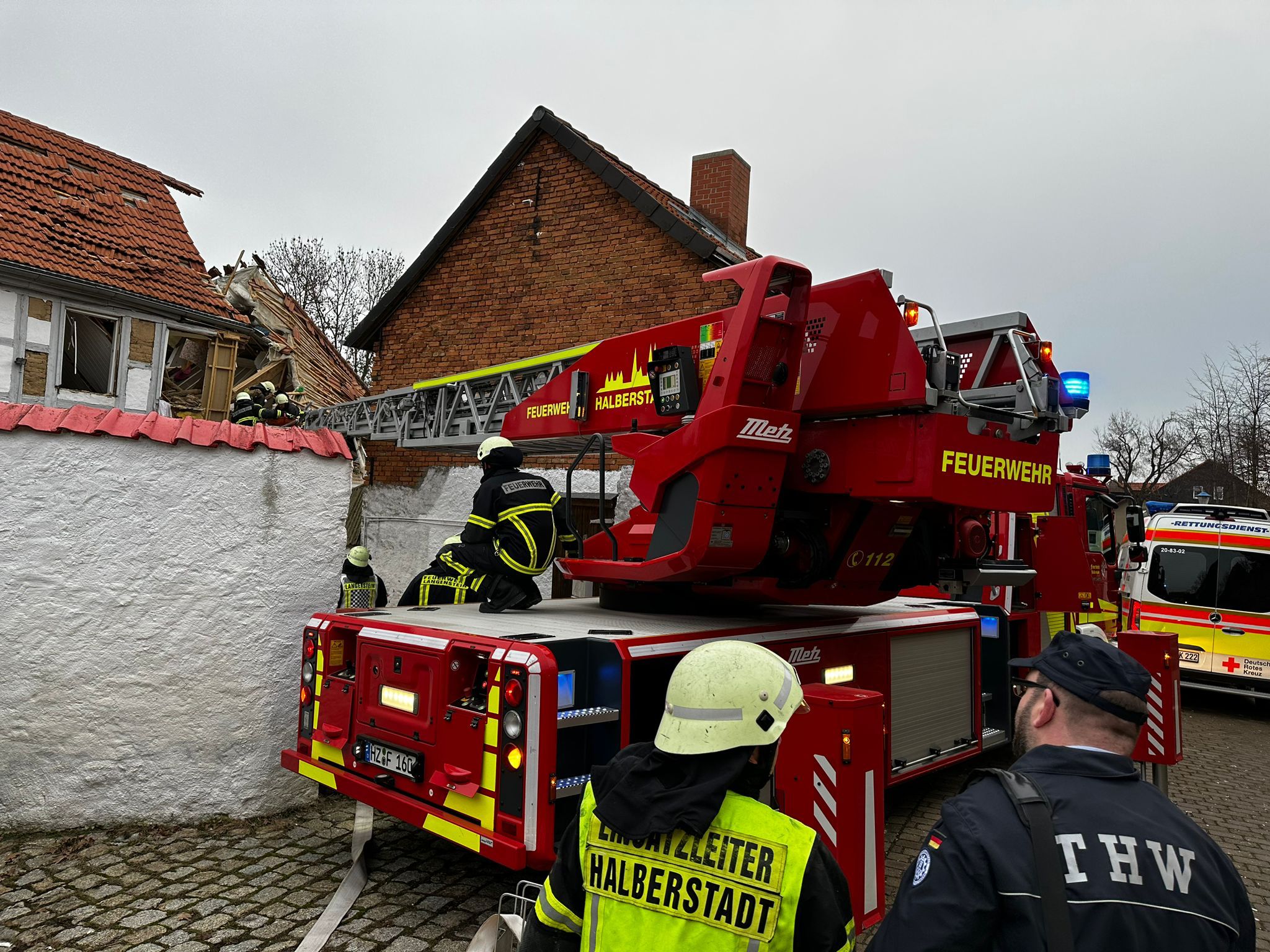 B2 – Explosion Einfamilienhaus – Klein Quenstedt
