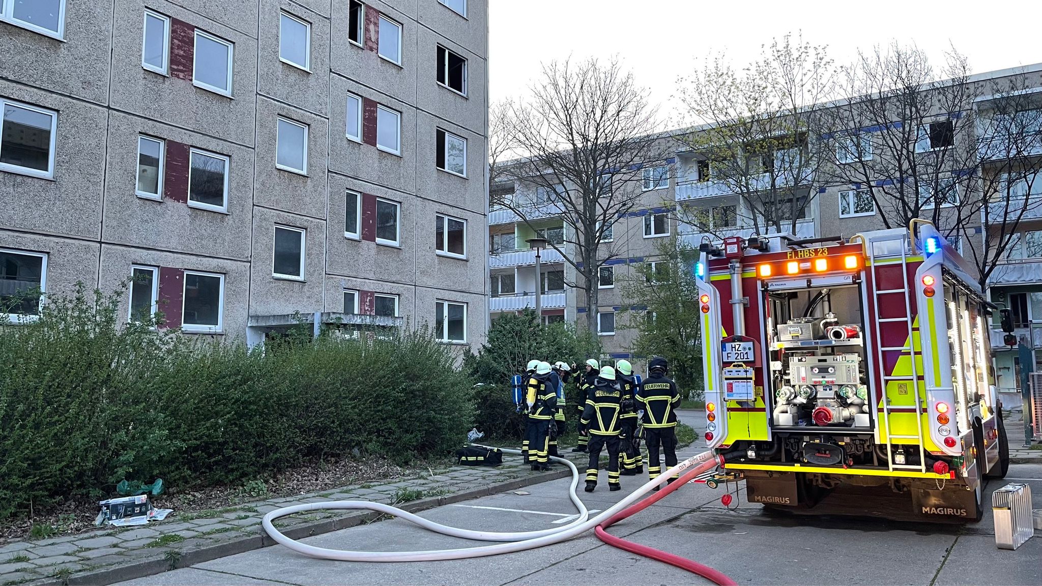 B2 – Wohnungsbrand – Richard-Wagner-Straße